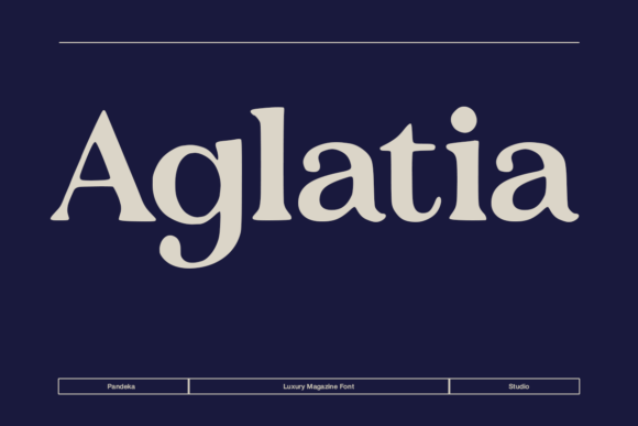 Aglatia Font: Elevating Handmade Labels and Luxury Branding