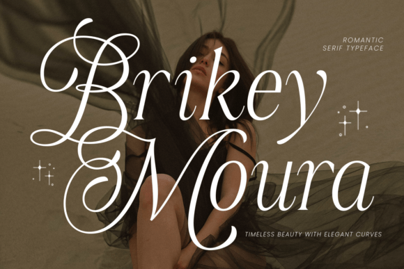 Brikey Moura Font: Elevating Luxury Campaign Visuals
