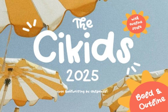 Cikids Font Review: Playful Handwritten Type for Branding