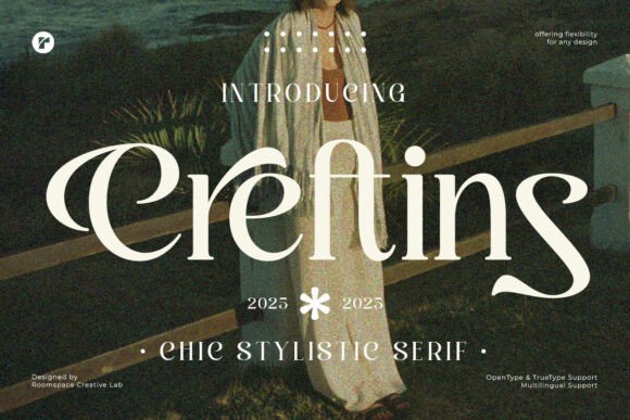 Creftins: A Sophisticated Serif Font for Elegant Branding