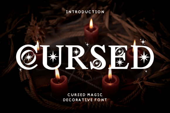 Enchanting Cursed Magic Font for Creative Makers
