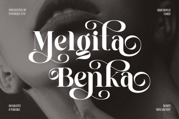 Enhance Your Brand with Melgita Benka Serif Font