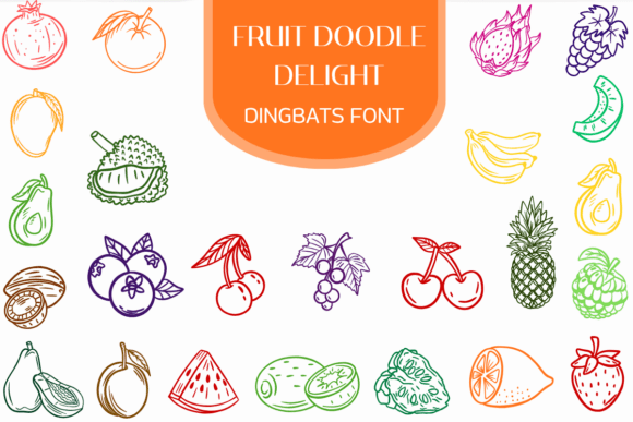 Enhancing Editorial Design with Fruit Doodle Delight