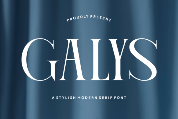 Galys Font: Elevating Luxury Branding Projects