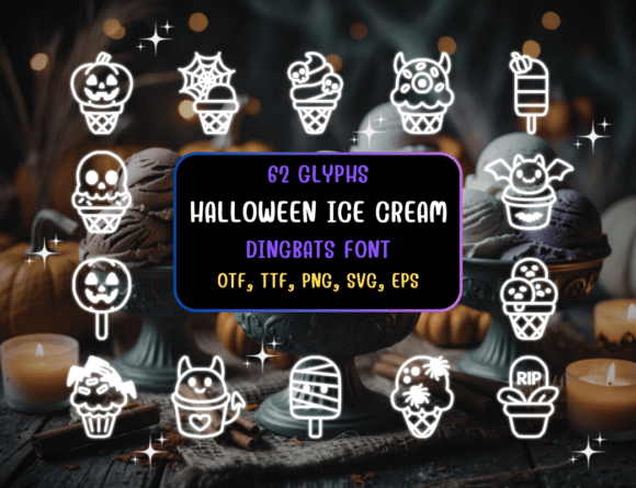Halloween Ice Cream Font: A Designer’s Branding Test