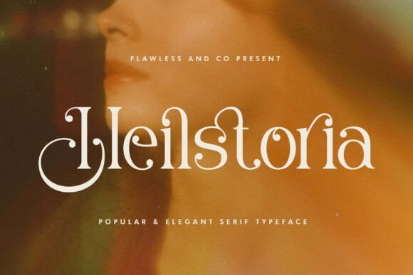 Heilstoria: A Refined Serif Font for Modern Web Design