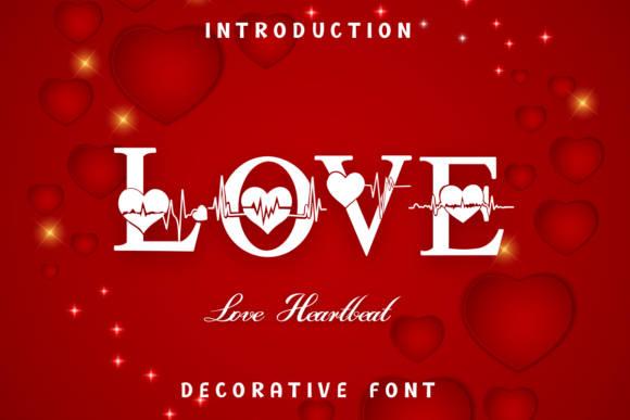 Love Heartbeat: A Decorative Font for Your Brand