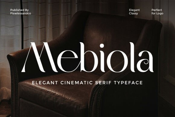 Mebiola: The Elegant Serif Font for Editorial Design