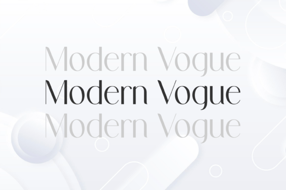 Modernvogue Font Review for Digital Campaigns