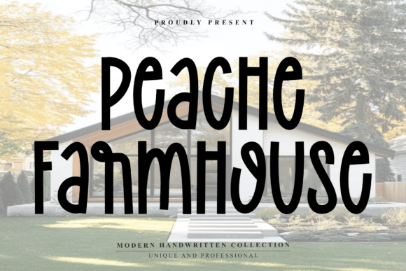 Peache Farmhouse Font Review for Social Media Campaigns