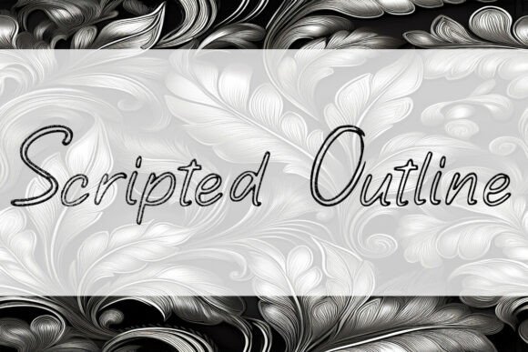 Scripted Outline Font: A Designer’s Branding Case Study