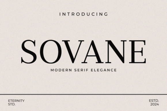 Sovane Font Review: Modern Serif Elegance for Editorial Design