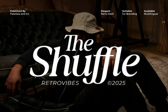 The Shuffle: A Retro Serif Font for Timeless Branding