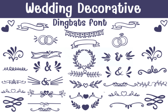 Wedding Decorative: A Romantic Font for Elegant Web Design