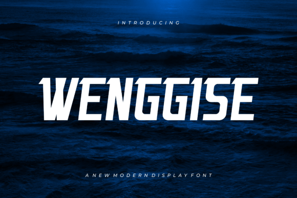 Wenggise Font: Bold Branding for Small Business